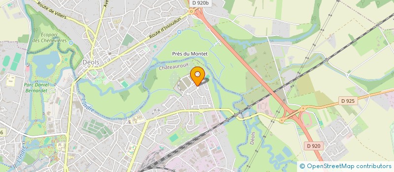 localisation de l'entreprise MADAME LYDIE TREBUJAIS à CHATEAUROUX