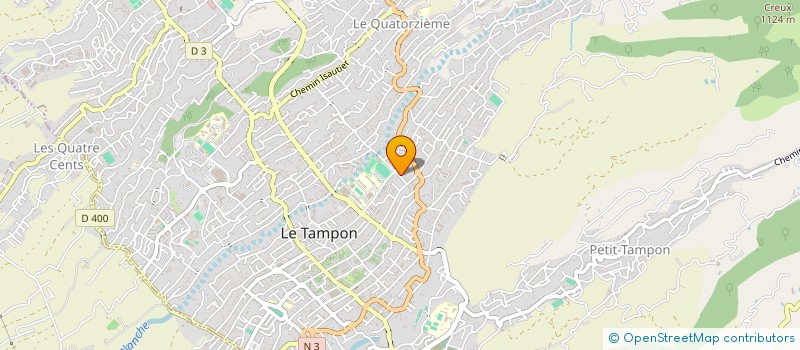 localisation de l'entreprise MADAME LYDIE TURPIN  LE TAMPON