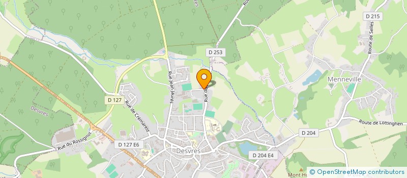 localisation de l'entreprise MADAME LYDIE VASSEUR  DESVRES