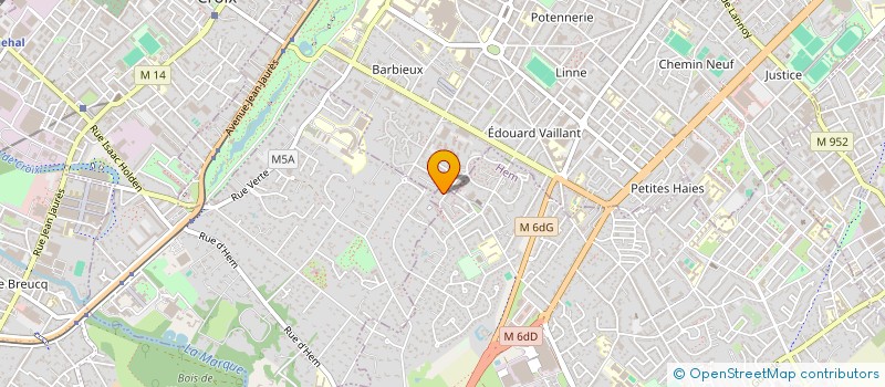 localisation de l'entreprise MADAME LYDIE VERSLYPE  HEM