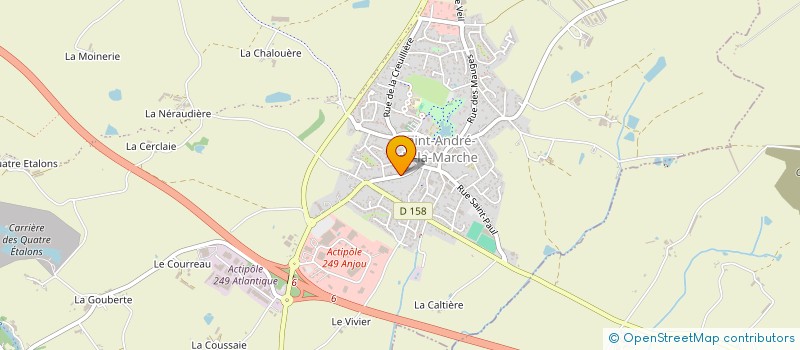 localisation de l'entreprise MADAME LYDIE VILACA  SEVREMOINE