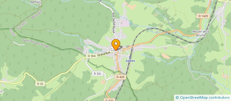 localisation de l'entreprise MADAME LYDIE WAGNER  SAALES