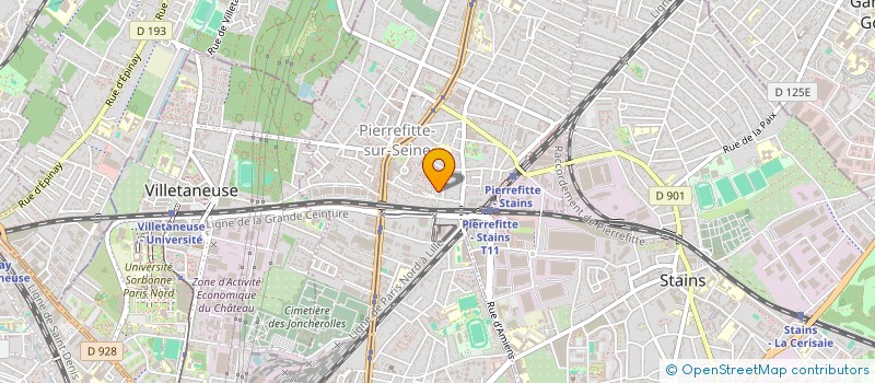 localisation de l'entreprise MADAME LYDINE KEMOKO  RUMILLY