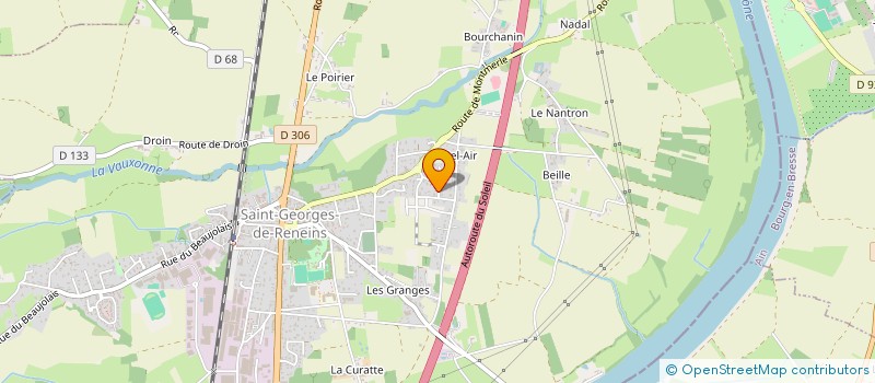 localisation de l'entreprise MADAME LYE RAYNAUD  SAINT-GEORGES-DE-RENEINS