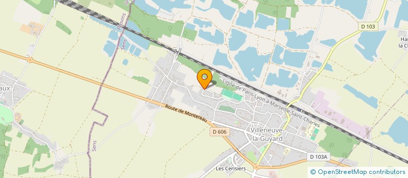 localisation de l'entreprise MADAME LYHNSY LILA  VILLENEUVE-LA-GUYARD