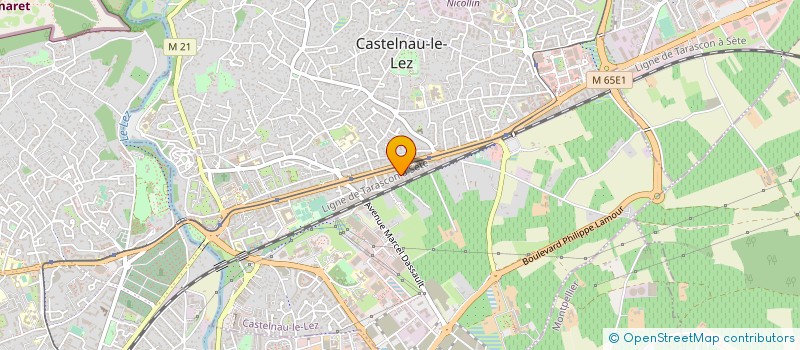 localisation de l'entreprise MADAME LYLIA BERRI à MONTPELLIER