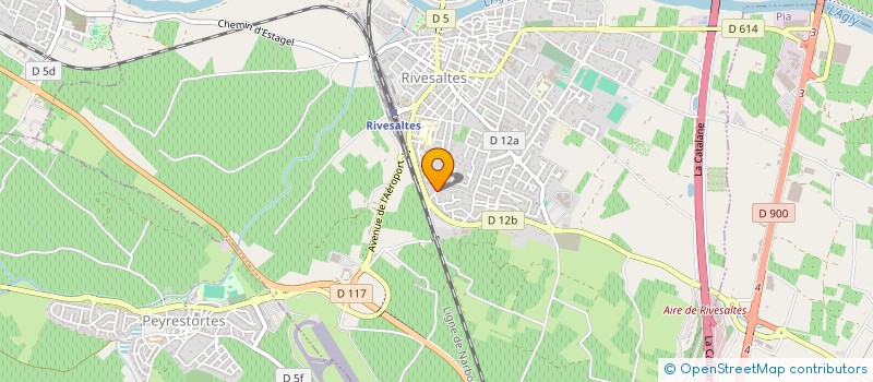 localisation de l'entreprise MADAME LYLIA BESTAOUI  RIVESALTES