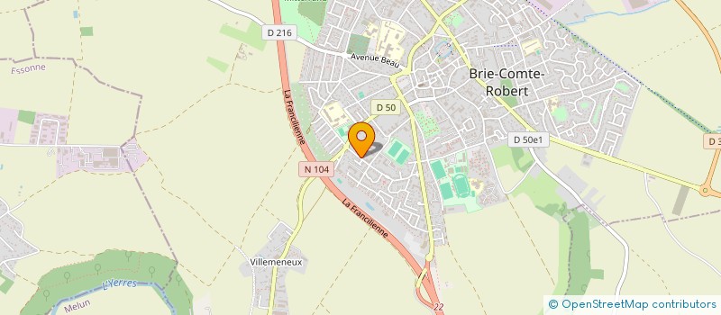 localisation de l'entreprise MADAME LYLIA HAMIMI  BRIE-COMTE-ROBERT