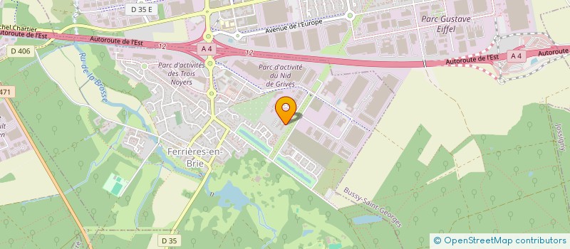 localisation de l'entreprise MADAME LYLIA STITI  FERRIERES-EN-BRIE