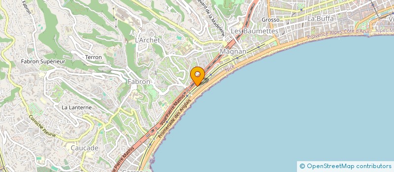 localisation de l'entreprise MADAME LYLIANE HAMMOU à NICE
