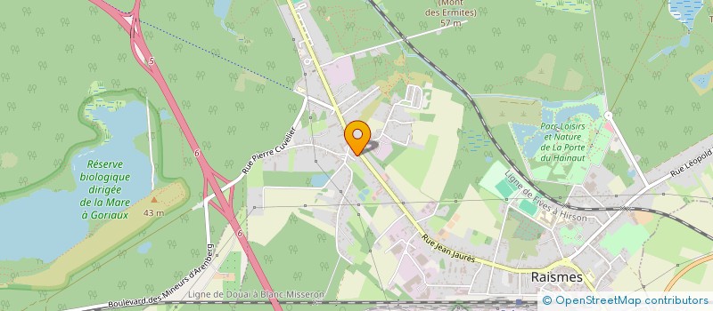 localisation de l'entreprise MADAME LYLIE FERRAI  RAISMES