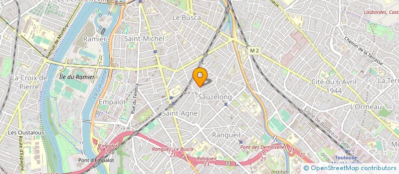 localisation de l'entreprise MADAME LYLOO JAMELIN  TOULOUSE