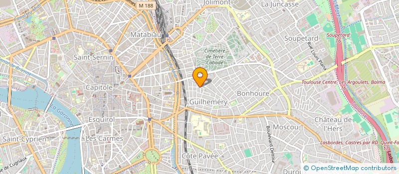 localisation de l'entreprise MADAME LYLOU CHARLES à TOULOUSE