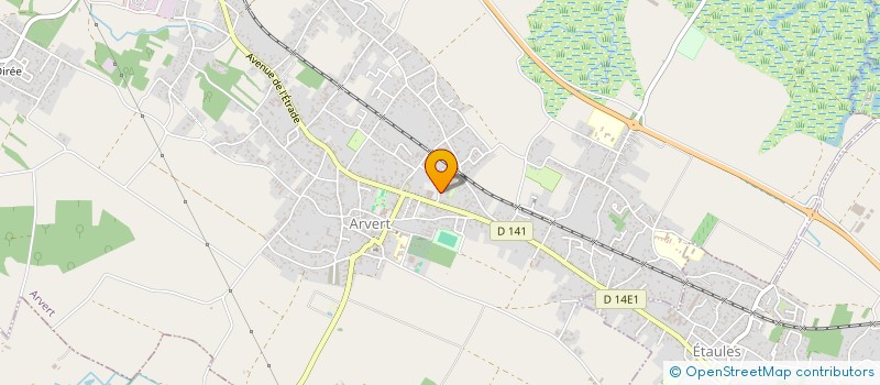 localisation de l'entreprise MADAME LYLOU OKON  ARVERT