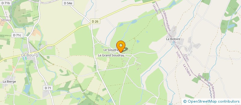 localisation de l'entreprise MADAME LYN CROSTHWAITE à URCIERS