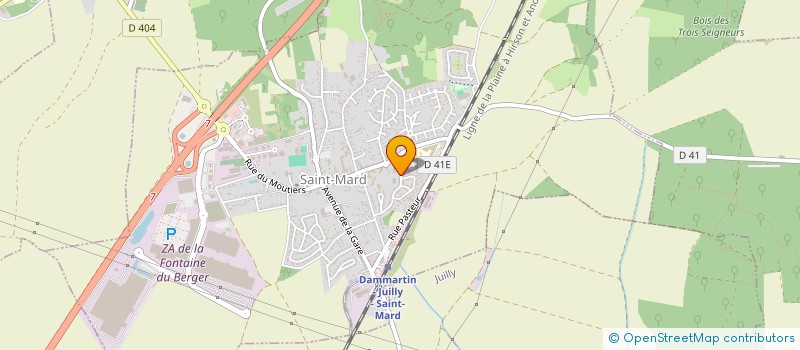 localisation de l'entreprise MADAME LYNA EL AMARI  SAINT-MARD