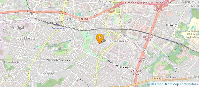 localisation de l'entreprise MADAME LYNA MEDJEDOUB à COLOMIERS