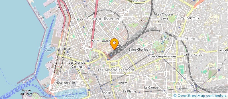 localisation de l'entreprise MADAME LYNA OULAHCINE à MARSEILLE