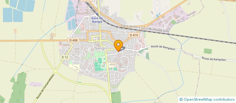 localisation de l'entreprise MADAME LYNDA ADJAOUD  NANGIS