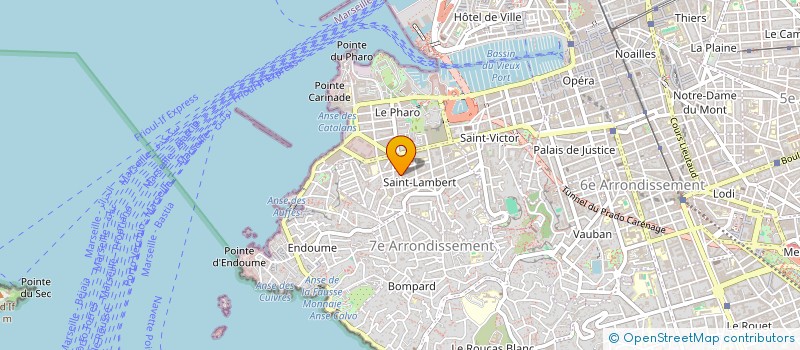localisation de l'entreprise MADAME LYNDA AIT HOCINE à MARSEILLE