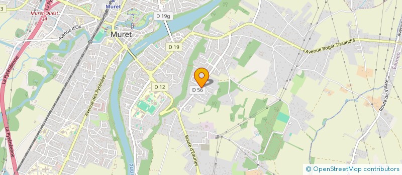 localisation de l'entreprise MADAME LYNDA AMACHROUK  MURET