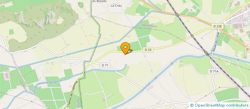 localisation de l'entreprise MADAME LYNDA ANCELLIN à ALLEINS