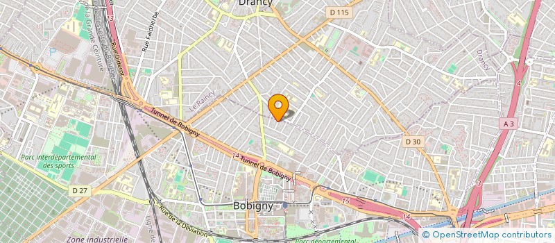 localisation de l'entreprise MADAME LYNDA ASSOUS  BOBIGNY