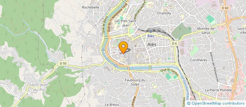 localisation de l'entreprise MADAME LYNDA AYAD  ALES