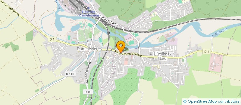 localisation de l'entreprise MADAME LYNDA BELKHIR  BLAINVILLE-SUR-L'EAU