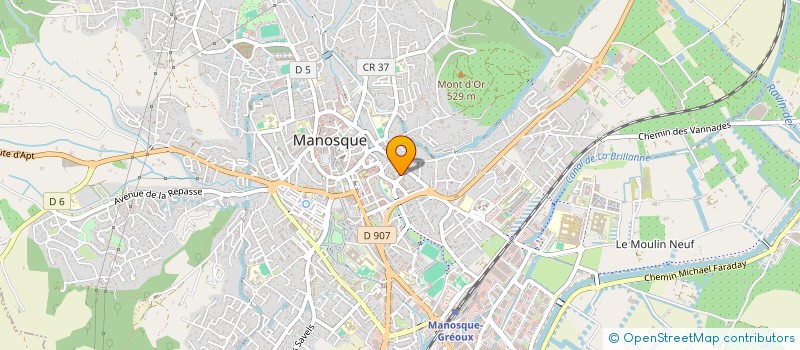 localisation de l'entreprise MADAME LYNDA BERKANE à MANOSQUE