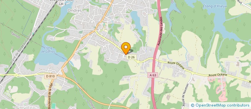 localisation de l'entreprise MADAME LYNDA CELTON  ONDRES