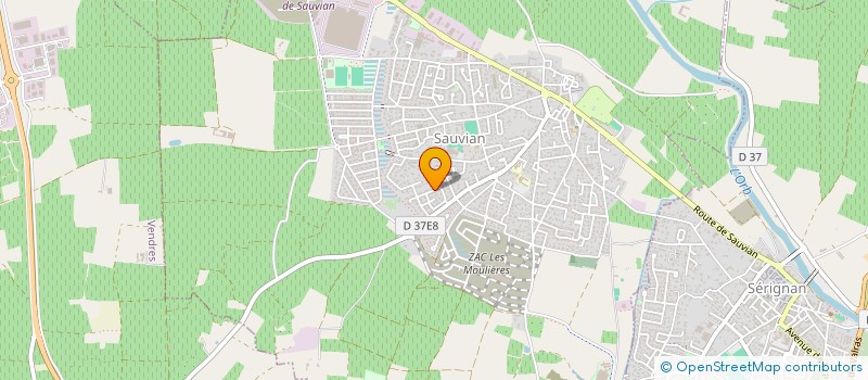 localisation de l'entreprise MADAME LYNDA CHACON  SAUVIAN