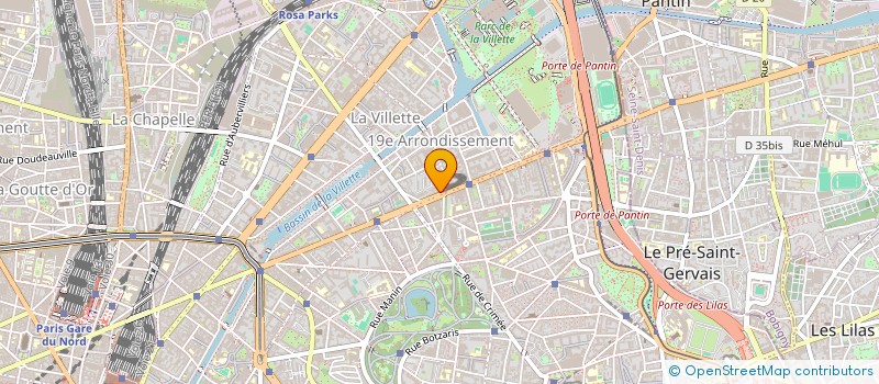 localisation de l'entreprise MADAME LYNDA CHENOUNE  PARIS