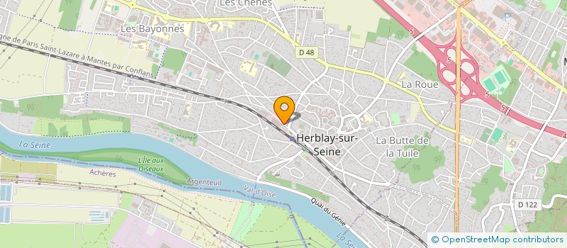 localisation de l'entreprise MADAME LYNDA DROUAZ à HERBLAY-SUR-SEINE