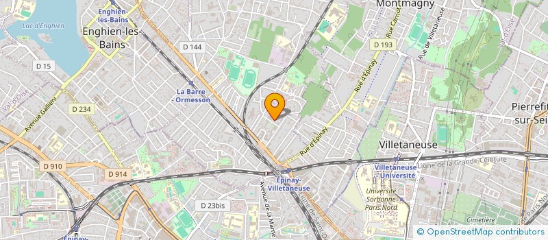 localisation de l'entreprise MADAME LYNDA EREPMOC  DEUIL-LA-BARRE