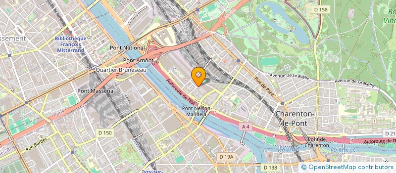 localisation de l'entreprise MADAME LYNDA FLORE-JASMINE COMPOU  CHARENTON-LE-PONT