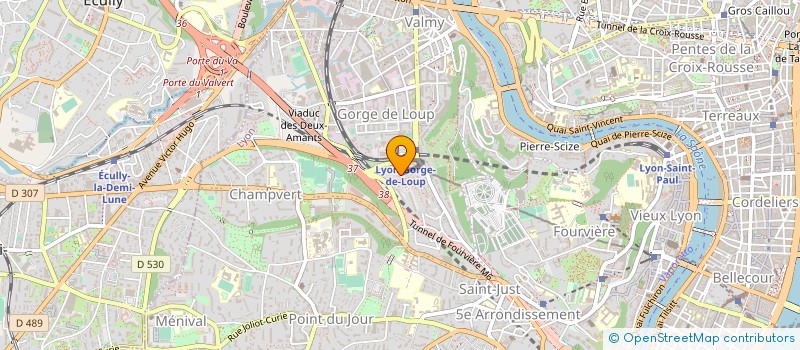 localisation de l'entreprise MADAME LYNDA GRAMMONT  LYON