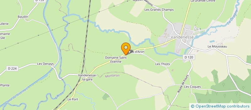 localisation de l'entreprise MADAME LYNDA GROSMOND à VANDENESSE