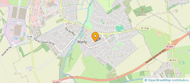 localisation de l'entreprise MADAME LYNDA HADJ ABDERRAHMANE à MARLY