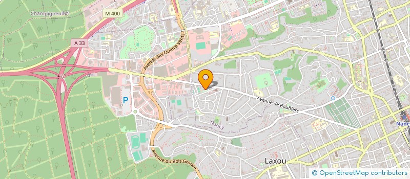 localisation de l'entreprise MADAME LYNDA HAMLAT  NANCY