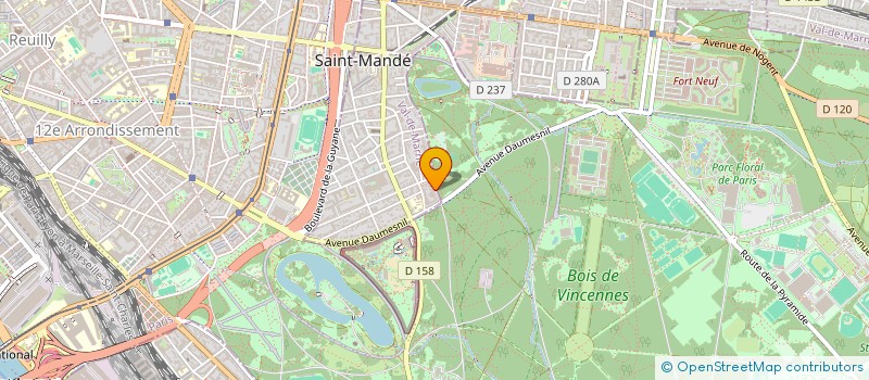 localisation de l'entreprise MADAME LYNDA HAMMOU à SAINT-MANDE