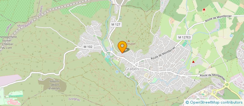 localisation de l'entreprise MADAME LYNDA HASHAS  GRABELS