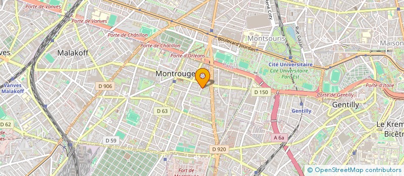 localisation de l'entreprise MADAME LYNDA KALANE à MONTROUGE