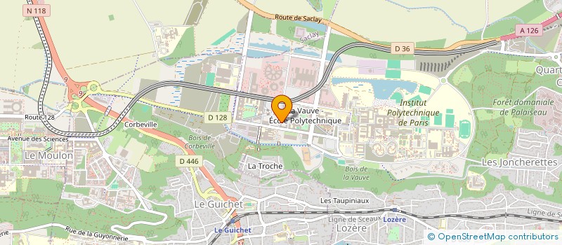 localisation de l'entreprise MADAME LYNDA KOFFI à PALAISEAU