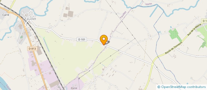 localisation de l'entreprise MADAME LYNDA LAVIGNE  FAUILLET