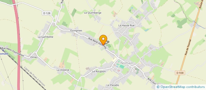 localisation de l'entreprise MADAME LYNDA LO BRUTTO  NOMAIN