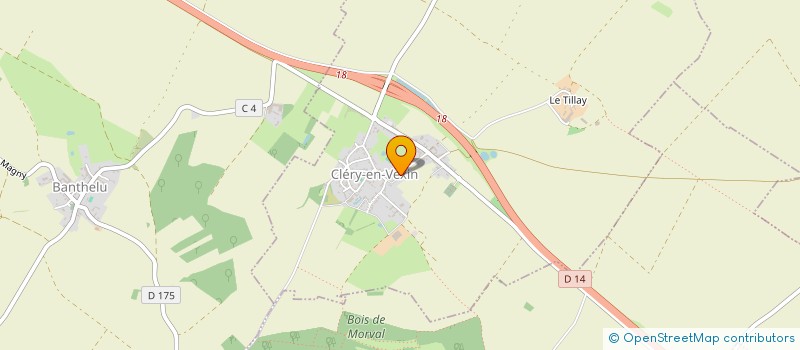 localisation de l'entreprise MADAME LYNDA MALICHAUD  CLERY-EN-VEXIN