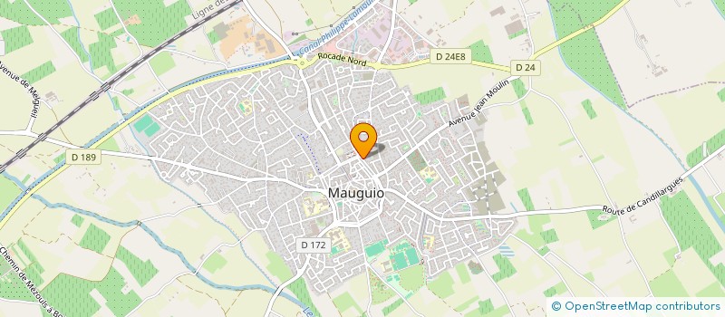 localisation de l'entreprise MADAME LYNDA MENARD GIBELLO  MAUGUIO