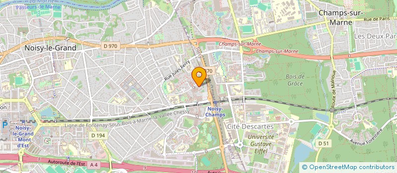 localisation de l'entreprise MADAME LYNDA MOHAMMED SEGHIR  NOISY-LE-GRAND