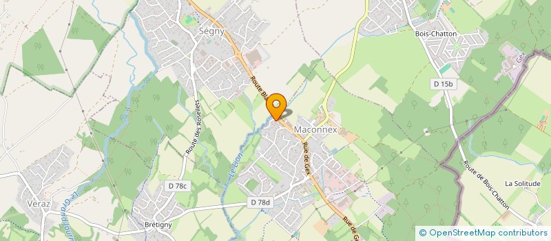 localisation de l'entreprise MADAME LYNDA PREVOST  ORNEX